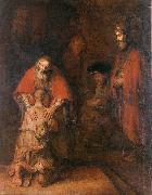 REMBRANDT Harmenszoon van Rijn, The Return of the Prodigal Son